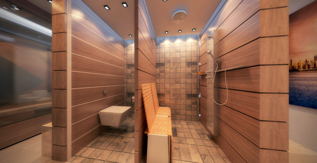 3D Design Luxury Penthouse concept render by DLD, view 14