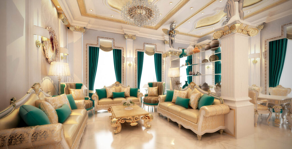 3D Design Luxury Penthouse concept render by DLD, view 8