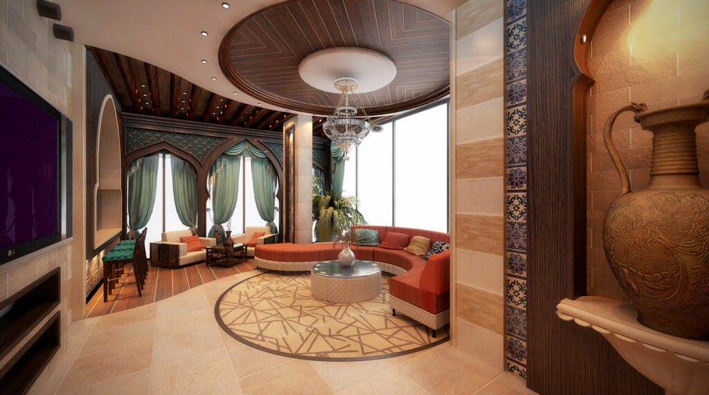 3D Design Luxury Penthouse concept render by DLD, view 29