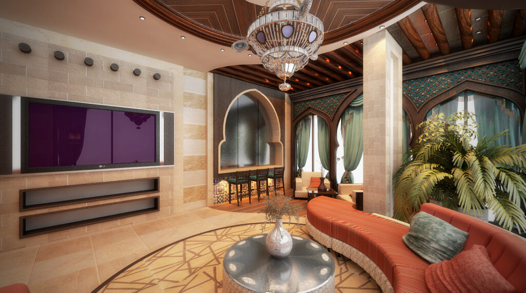 3D Design Luxury Penthouse concept render by DLD, view 30