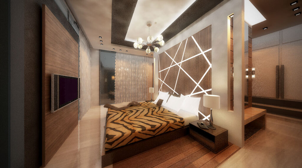 3D Design Luxury Penthouse concept render by DLD, view 35