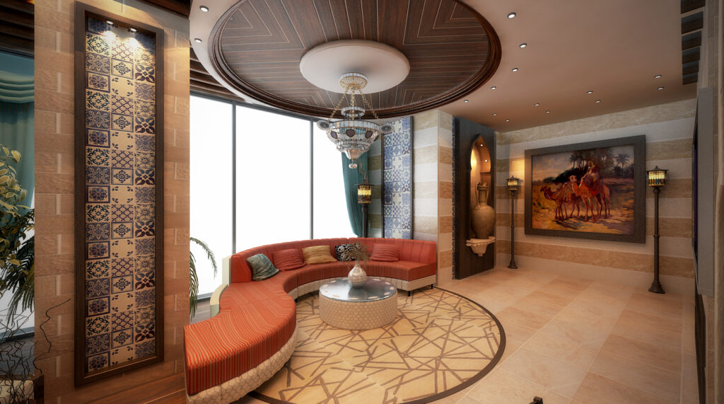 3D Design Luxury Penthouse concept render by DLD, view 31