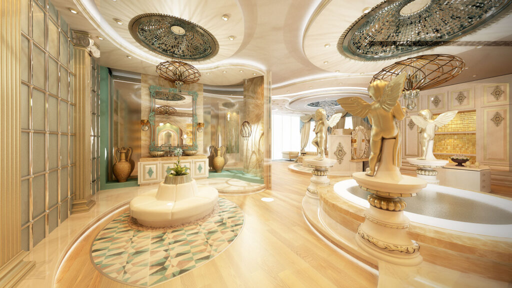 3D Design Luxury Penthouse concept render by DLD, view 21