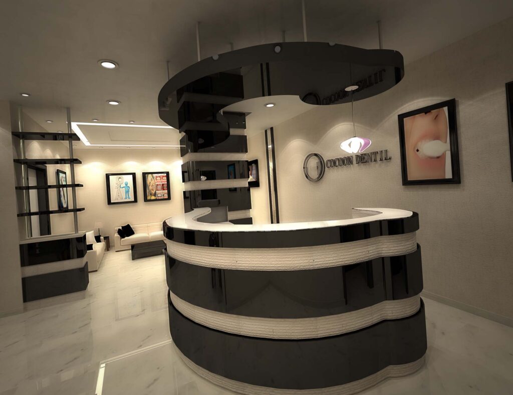 CoCooN Health & Beauty Center interior fit-out by DLD, view 4