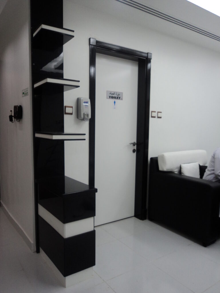 CoCooN Health & Beauty Center interior fit-out by DLD, view 3