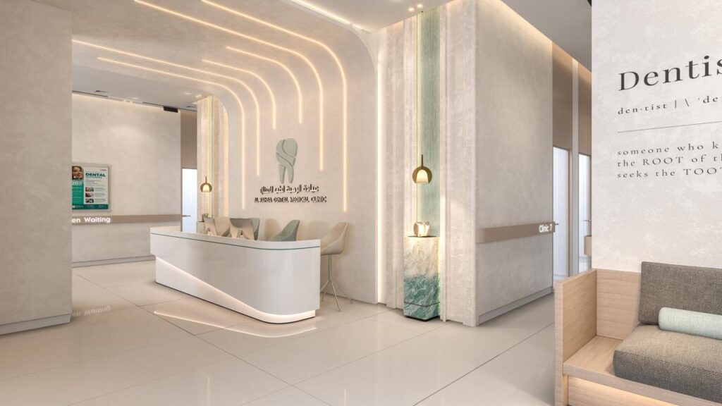Al Rahba Dental Medical Clinic interior fit-out by DLD, view 8