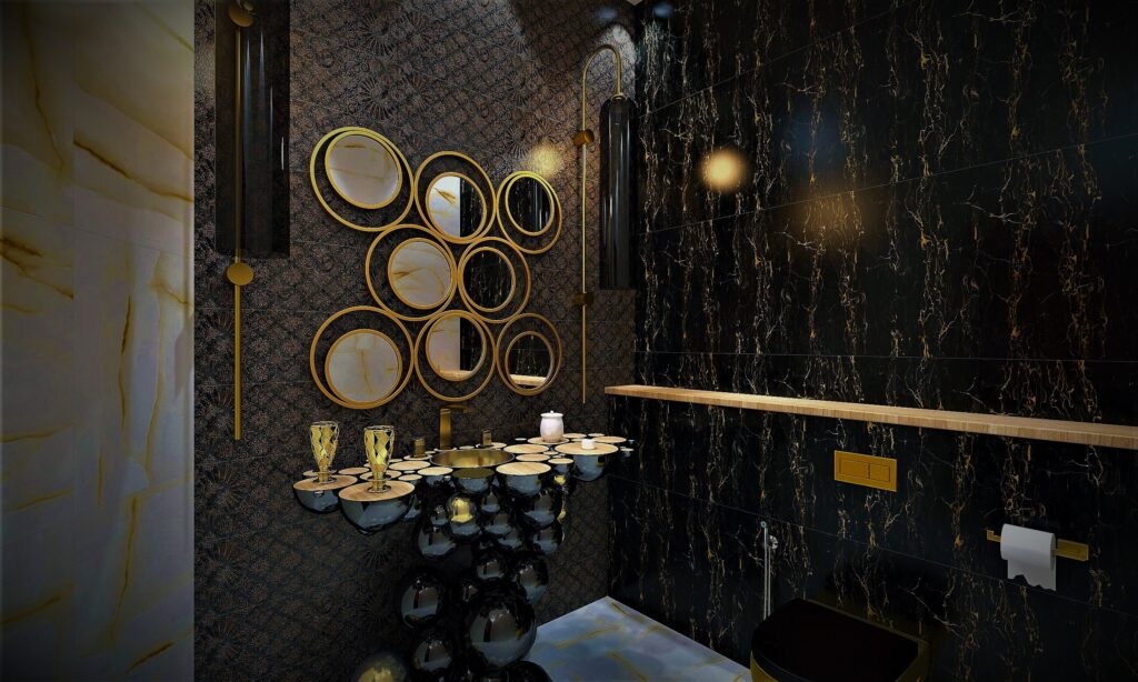 3D Design Luxury Penthouse concept render by DLD, view 7