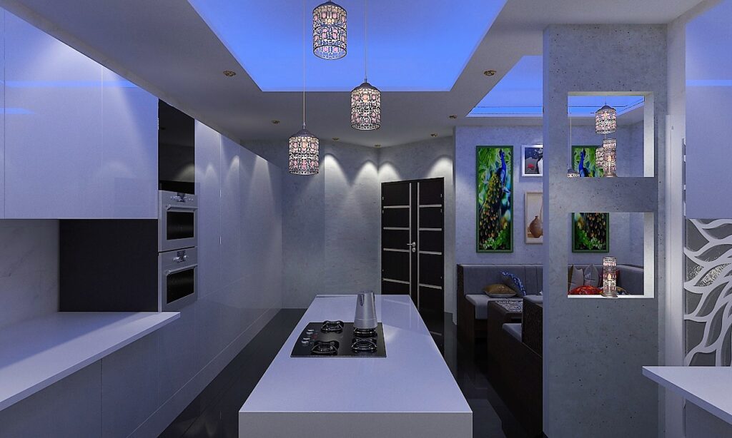 3D Design Luxury Penthouse concept render by DLD, view 27
