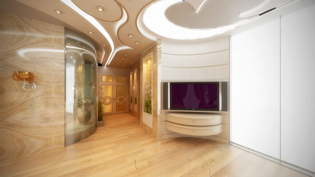 3D Design Luxury Penthouse concept render by DLD, view 23