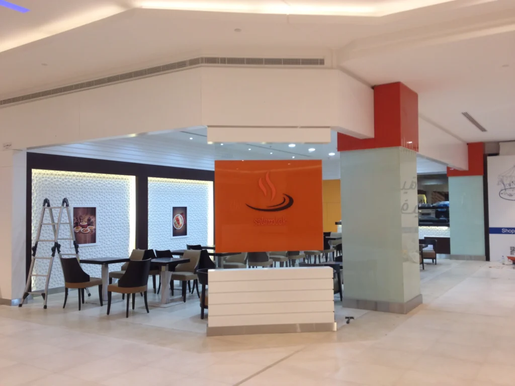 Salamlik Cafe interior fit-out by DLD, view 4